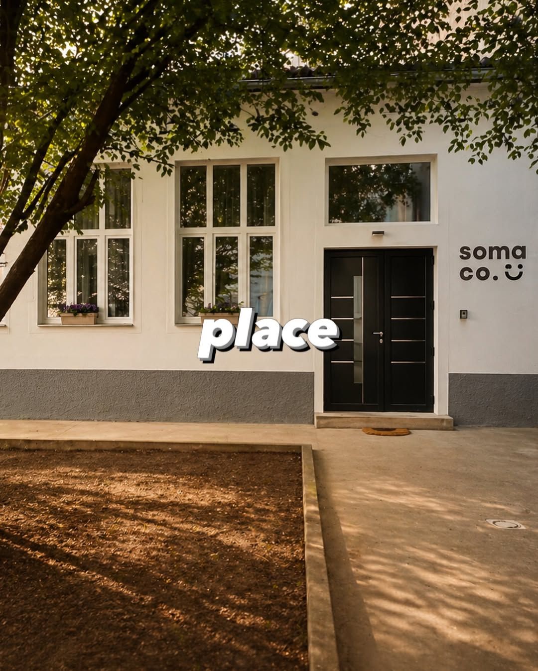 The Soma Co. studio entrance in Vienna